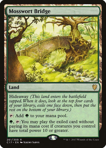 Mosswort Bridge [Commander 2017] Magic: The Gathering