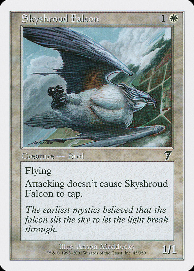 Skyshroud Falcon [Seventh Edition] Magic: The Gathering