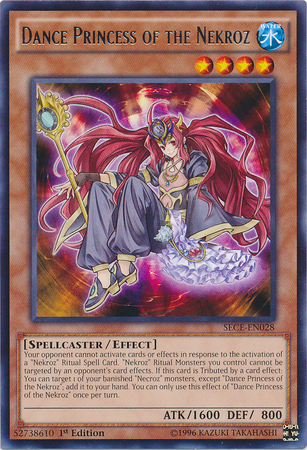 Dance Princess of the Nekroz [SECE-EN028] Rare Yu-Gi-Oh!
