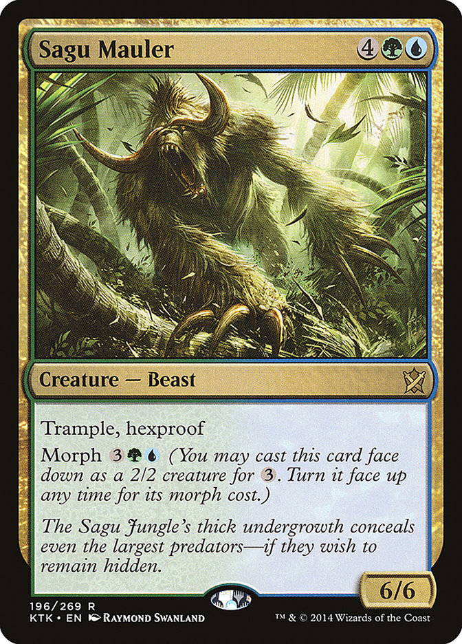 Sagu Mauler [Khans of Tarkir] Magic: The Gathering