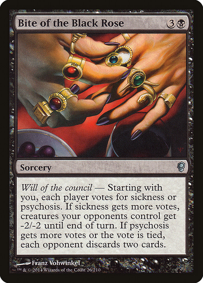 Bite of the Black Rose [Conspiracy] Magic: The Gathering