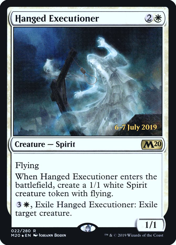Hanged Executioner [Core Set 2020 Prerelease Promos] Magic: The Gathering