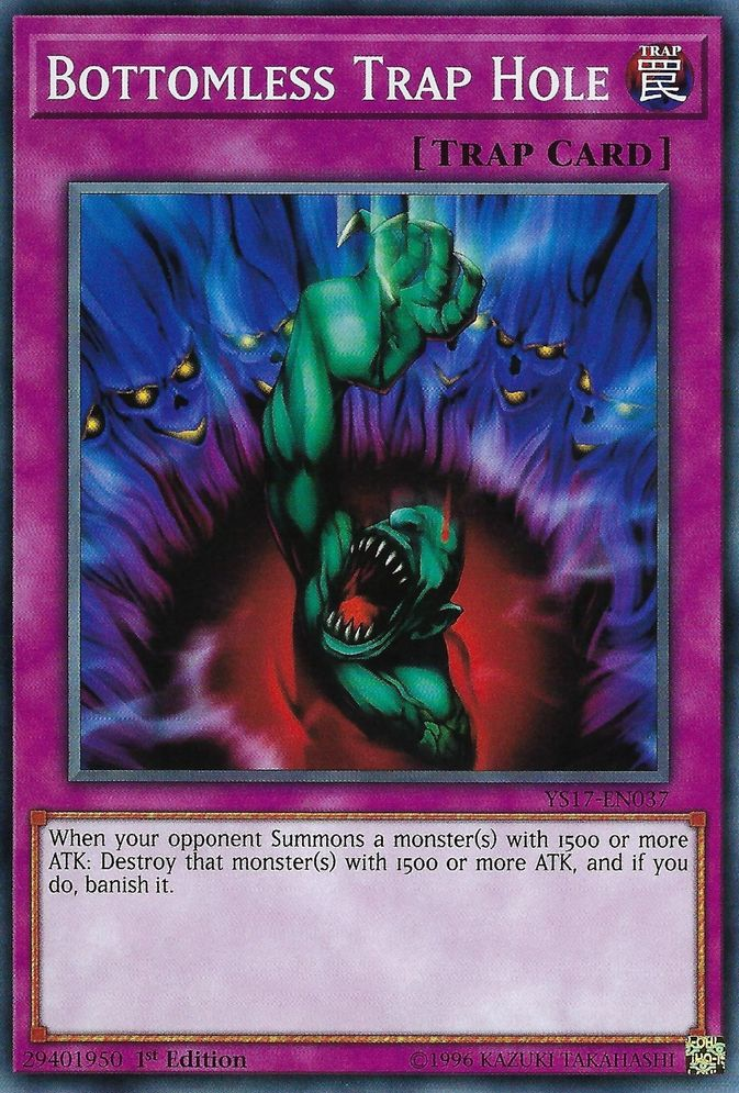 Bottomless Trap Hole [YS17-EN037] Common Yu-Gi-Oh!