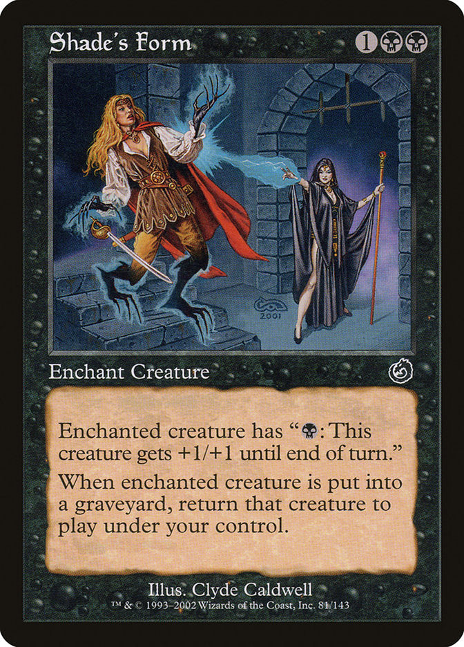 Shade's Form [Torment] Magic: The Gathering