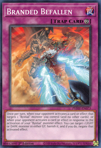 Branded Befallen [PHHY-EN073] Common Yu-Gi-Oh!
