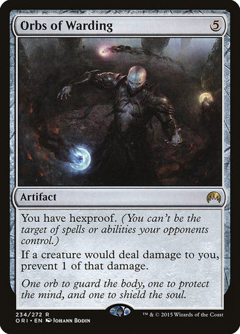 Orbs of Warding [Magic Origins] Magic: The Gathering