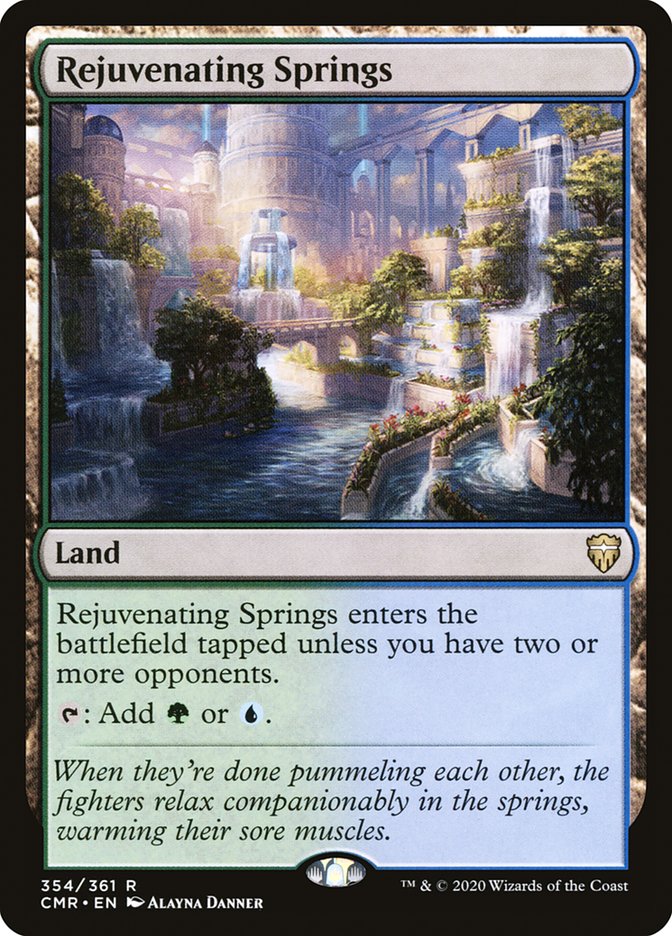 Rejuvenating Springs [Commander Legends] Magic: The Gathering