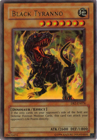 Black Tyranno [DR2-EN076] Ultra Rare Yu-Gi-Oh!