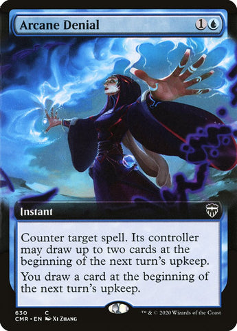 Arcane Denial (Extended Art) [Commander Legends] Magic: The Gathering