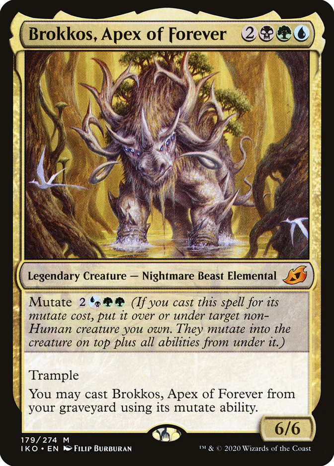 Brokkos, Apex of Forever [Ikoria: Lair of Behemoths] Magic: The Gathering