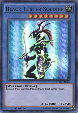 Black Luster Soldier [DPBC-EN006] Super Rare Yu-Gi-Oh!
