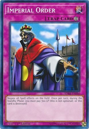 Imperial Order [SDRR-EN040] Common Yu-Gi-Oh!