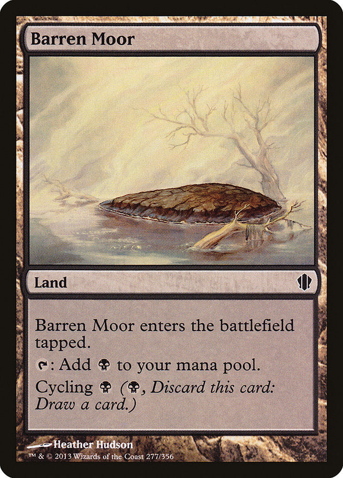 Barren Moor [Commander 2013] Magic: The Gathering