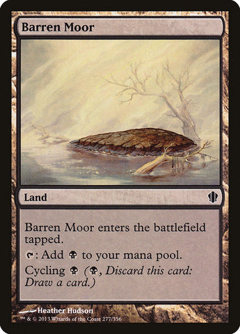 Barren Moor [Commander 2013] Magic: The Gathering