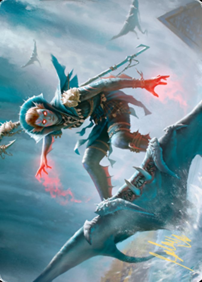 Umara Mystic (Art Series) [Zendikar Rising Art Series] Magic: The Gathering