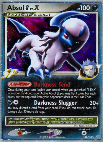 Absol G LV.X (141/147) [Platinum: Supreme Victors] Pokémon