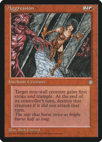 Aggression [Ice Age] Magic: The Gathering