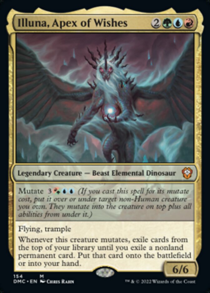 Illuna, Apex of Wishes [Dominaria United Commander] Magic: The Gathering