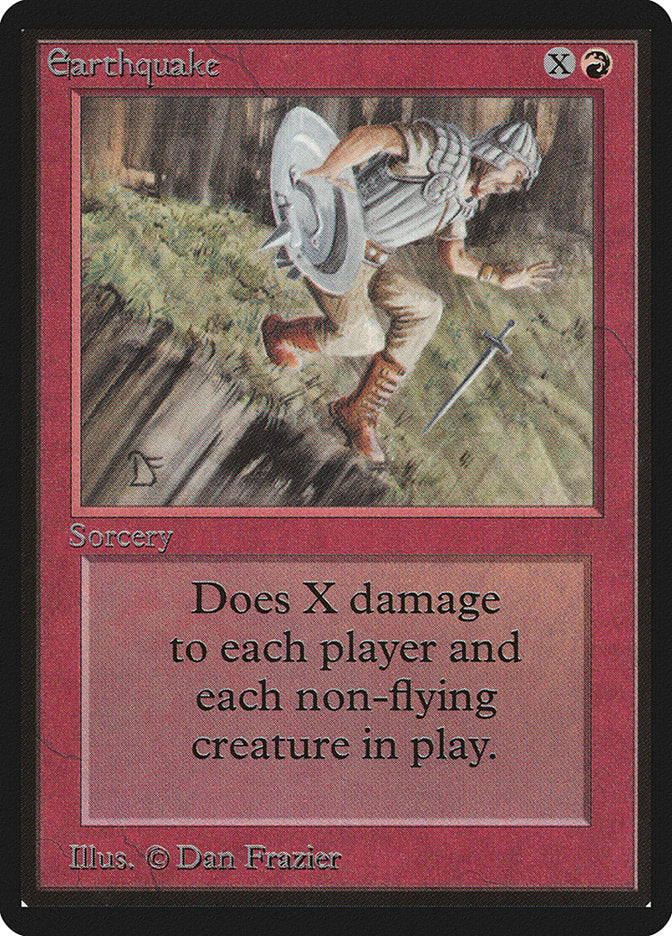 Earthquake [Beta Edition] Magic: The Gathering