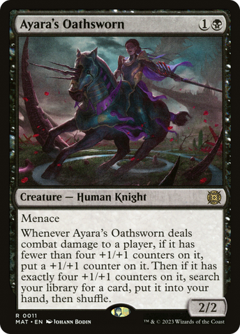 Ayara's Oathsworn [March of the Machine: The Aftermath] Magic: The Gathering