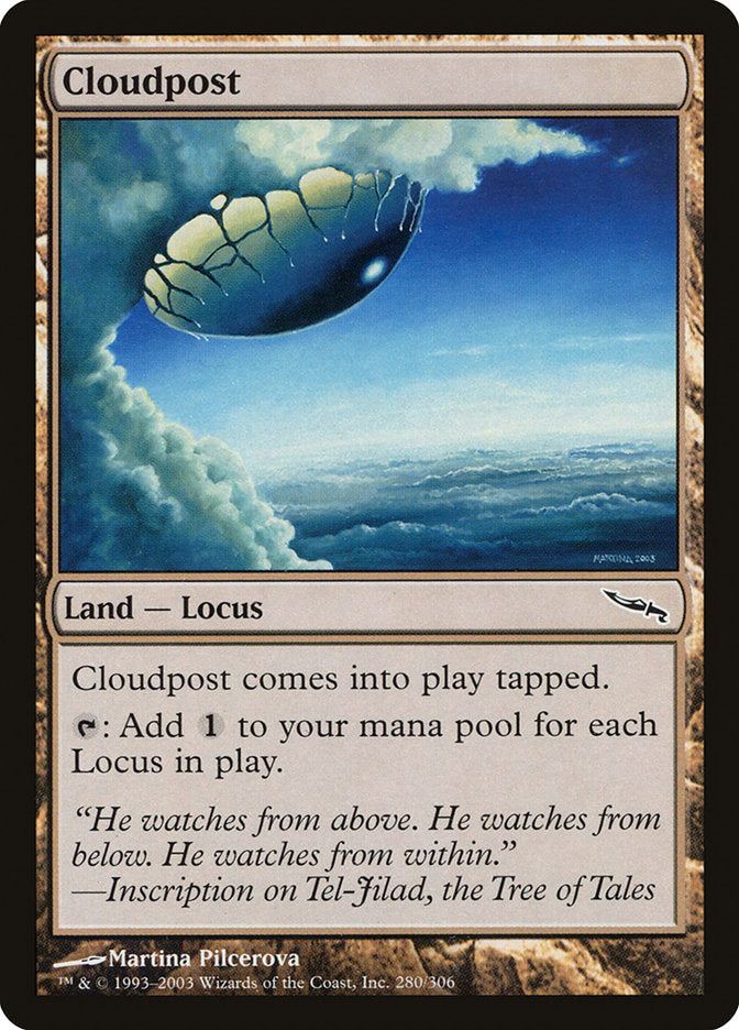 Cloudpost [Mirrodin] Magic: The Gathering