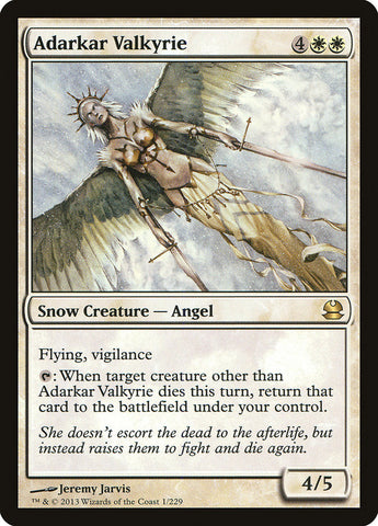 Adarkar Valkyrie [Modern Masters] Magic: The Gathering