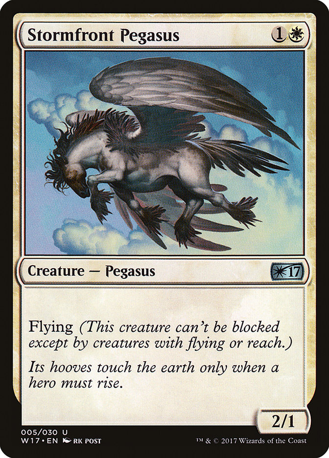 Stormfront Pegasus [Welcome Deck 2017] Magic: The Gathering