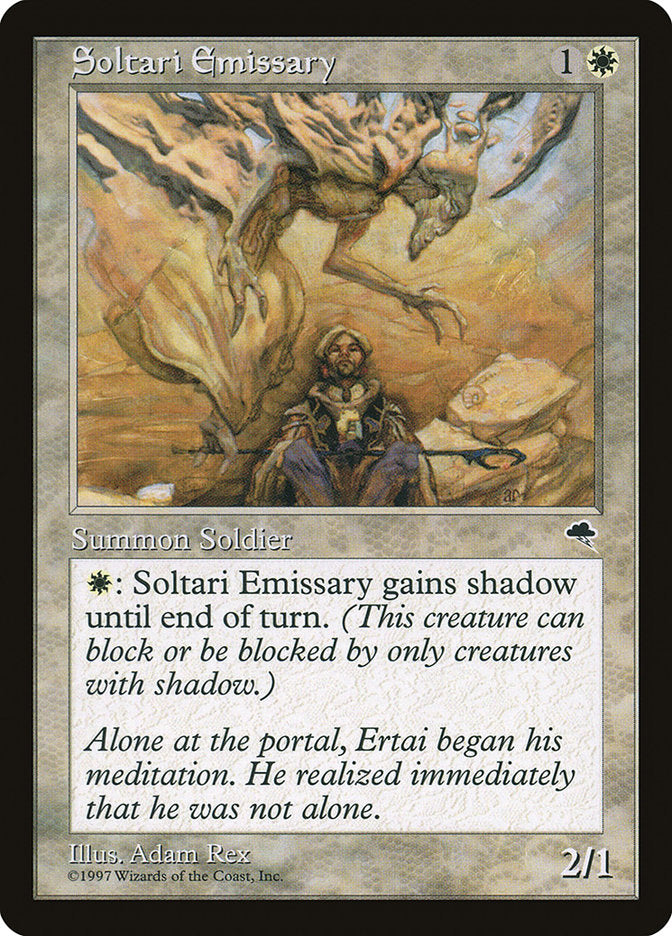 Soltari Emissary [Tempest] Magic: The Gathering