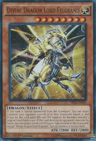 Divine Dragon Lord Felgrand [SR02-EN001] Ultra Rare Yu-Gi-Oh!
