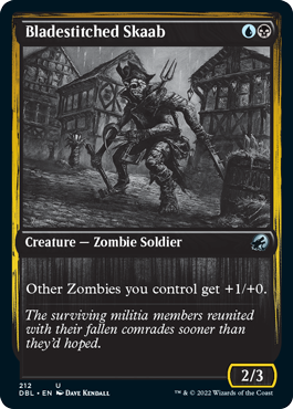 Bladestitched Skaab [Innistrad: Double Feature] Magic: The Gathering