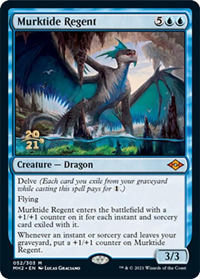 Murktide Regent [Modern Horizons 2 Prerelease Promos] Magic: The Gathering