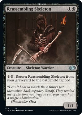 Reassembling Skeleton [Jumpstart 2022] Magic: The Gathering