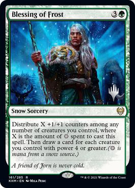 Blessing of Frost (Promo Pack) [Kaldheim Promos] Magic: The Gathering