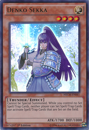 Denko Sekka [NECH-EN041] Ultra Rare Yu-Gi-Oh!
