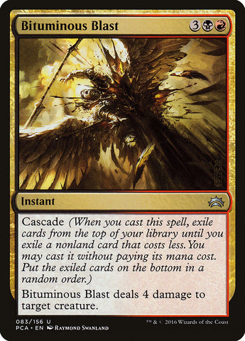 Bituminous Blast [Planechase Anthology] Magic: The Gathering