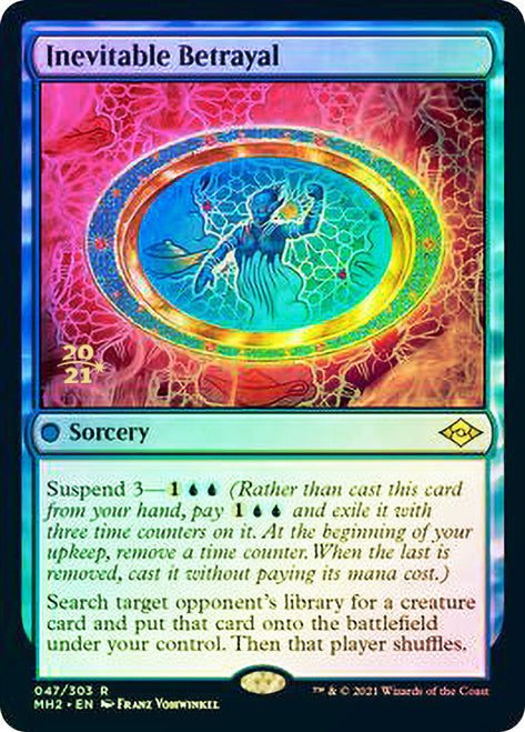 Inevitable Betrayal [Modern Horizons 2 Prerelease Promos] Magic: The Gathering