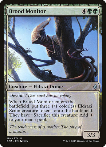 Brood Monitor [Battle for Zendikar] Magic: The Gathering