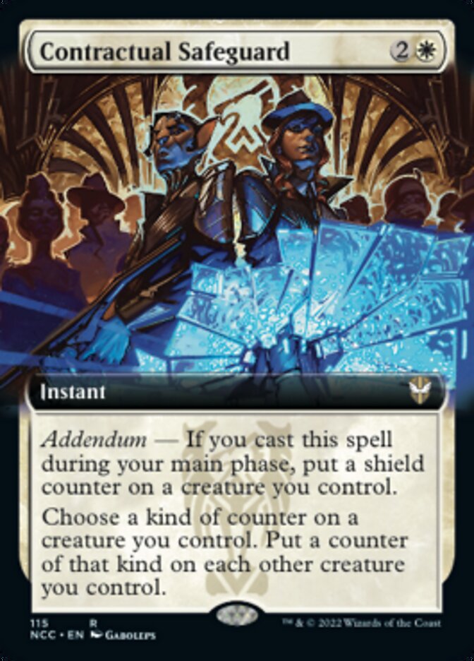 Contractual Safeguard (Extended Art) [Streets of New Capenna Commander] Magic: The Gathering