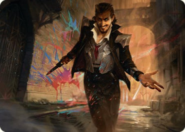 Anhelo, the Painter Art Card [Streets of New Capenna Art Series] Magic: The Gathering