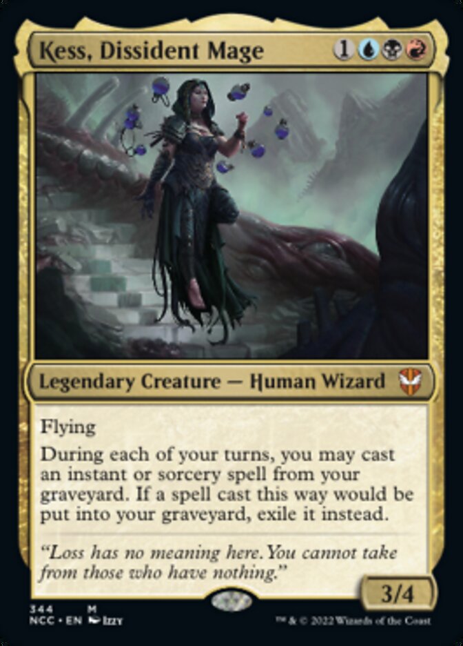 Kess, Dissident Mage [Streets of New Capenna Commander] Magic: The Gathering