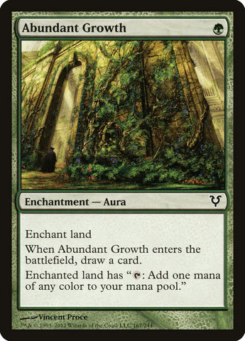 Abundant Growth [Avacyn Restored] Magic: The Gathering