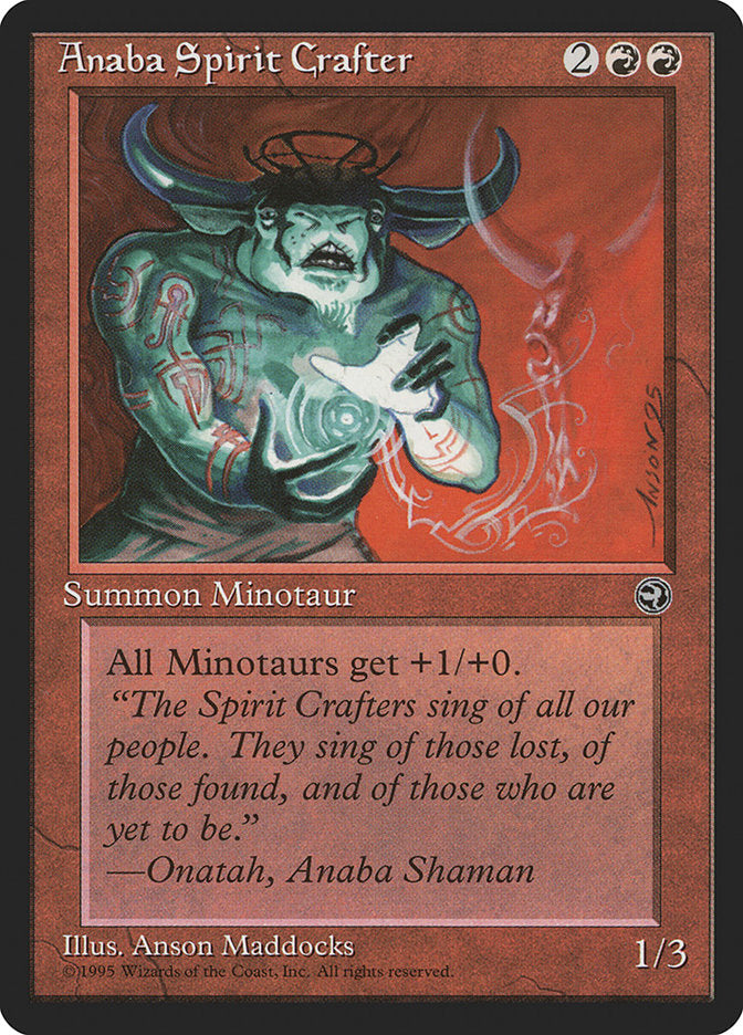 Anaba Spirit Crafter [Homelands] Magic: The Gathering