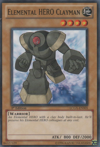 Elemental HERO Clayman [LCGX-EN005] Common