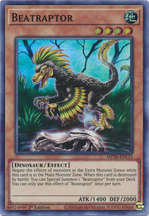 Beatraptor [MP20-EN115] Super Rare Yu-Gi-Oh!
