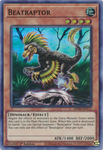 Beatraptor [MP20-EN115] Super Rare Yu-Gi-Oh!