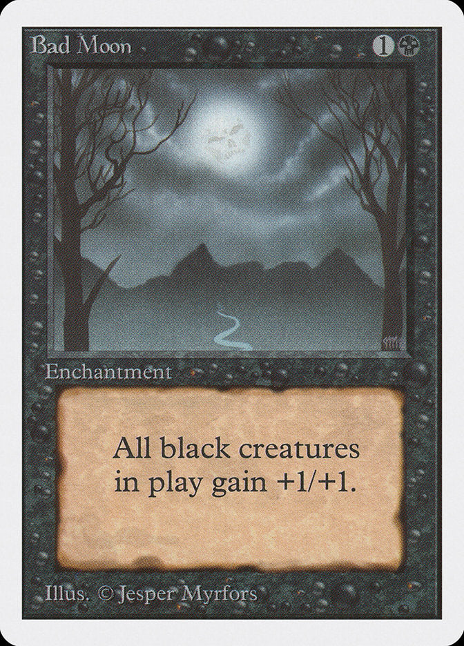 Bad Moon [Unlimited Edition] Magic: The Gathering
