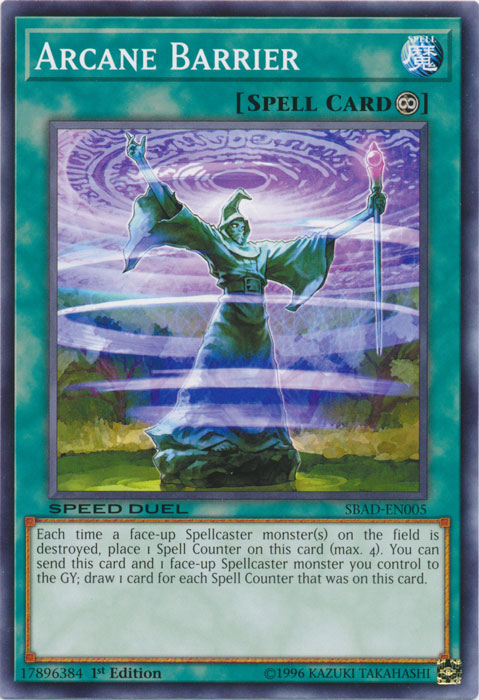 Arcane Barrier [SBAD-EN005] Common Yu-Gi-Oh!