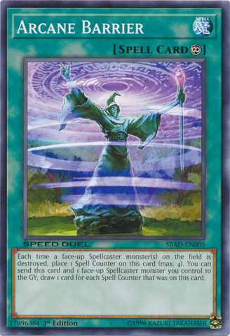 Arcane Barrier [SBAD-EN005] Common Yu-Gi-Oh!