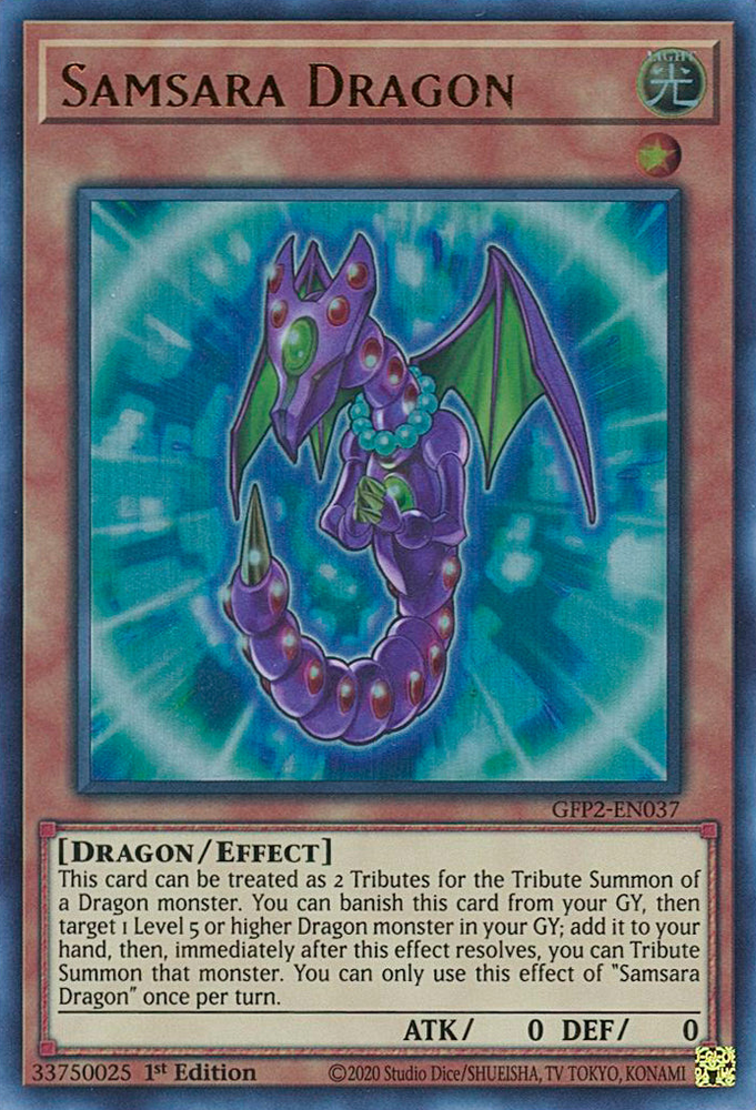 Samsara Dragon [GFP2-EN037] Ultra Rare Yu-Gi-Oh!