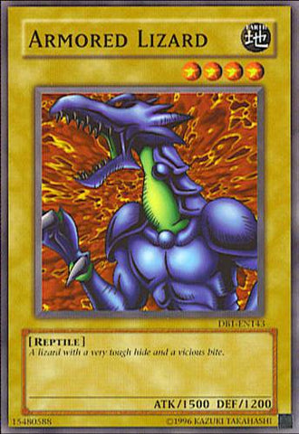 Armored Lizard [DB1-EN143] Common Yu-Gi-Oh!